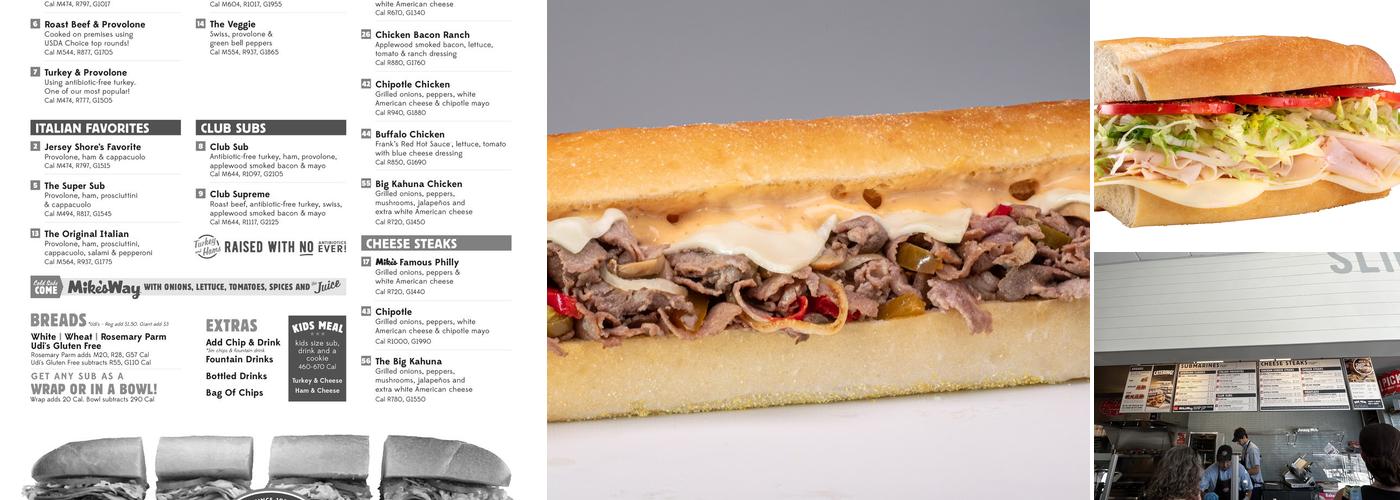 Jersey Mike's Menu