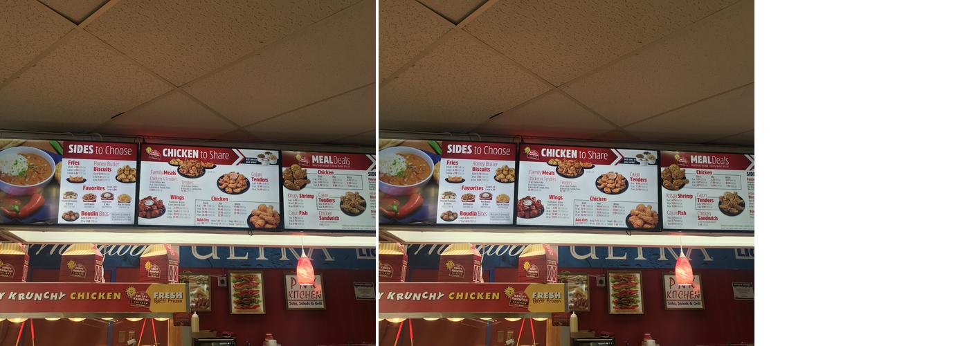 PNK Kitchen/Sunoco Menu