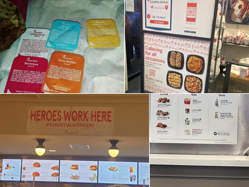 Chick-fil-A Menu