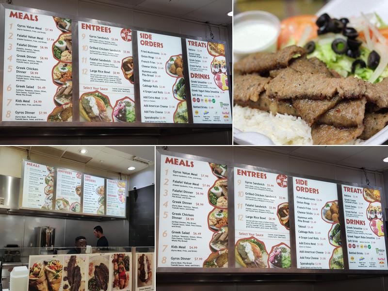 It's Greek To Me Menu