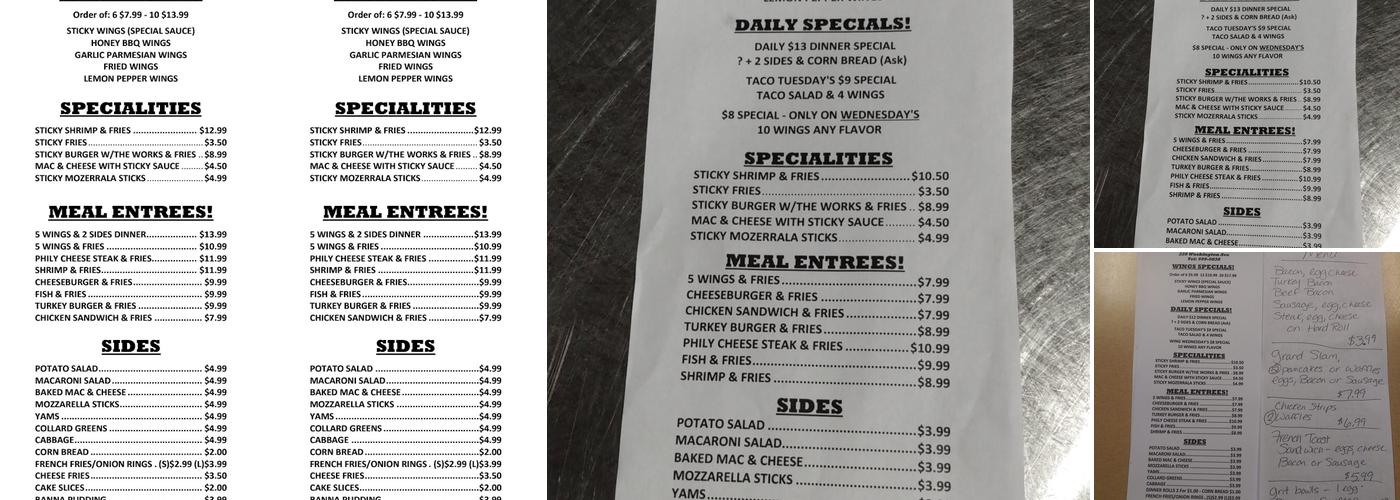 Stickies Menu