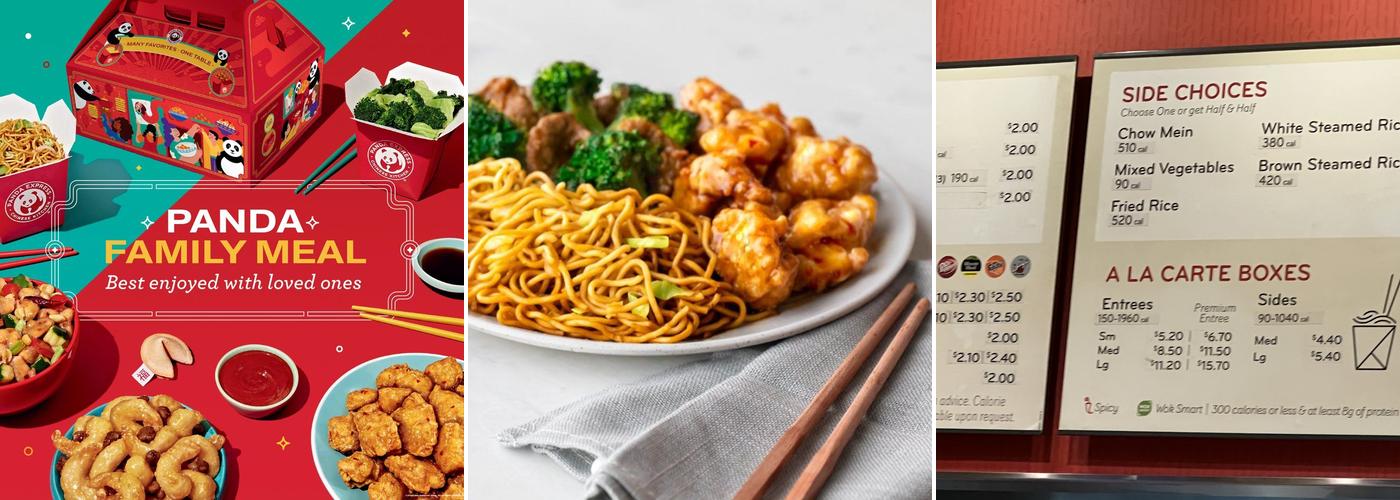 Panda Express Menu