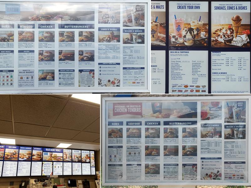 Culver’s Menu