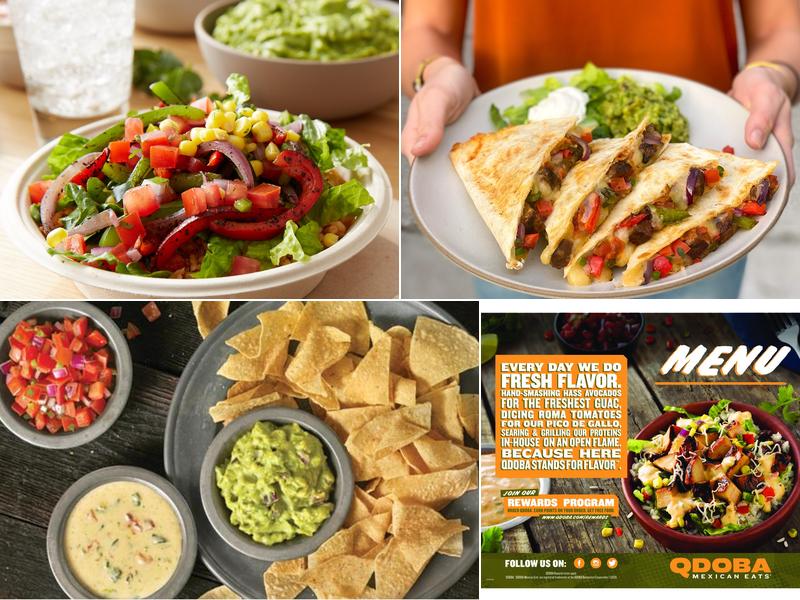 QDOBA Mexican Eats Menu