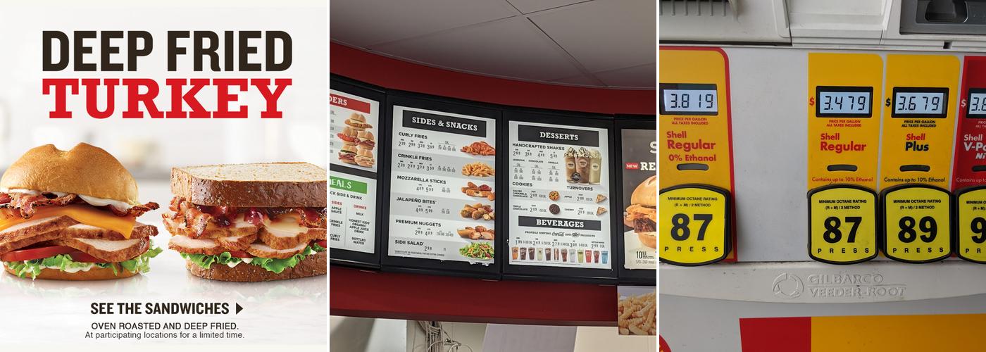 Arby's Menu
