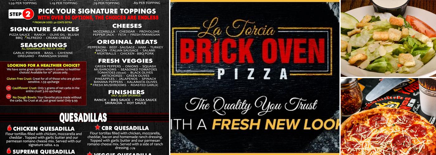 Brick Oven Pizza - Nederland Menu