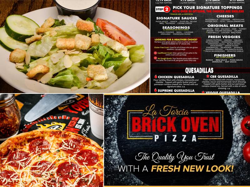 Brick Oven Pizza - Nederland Menu
