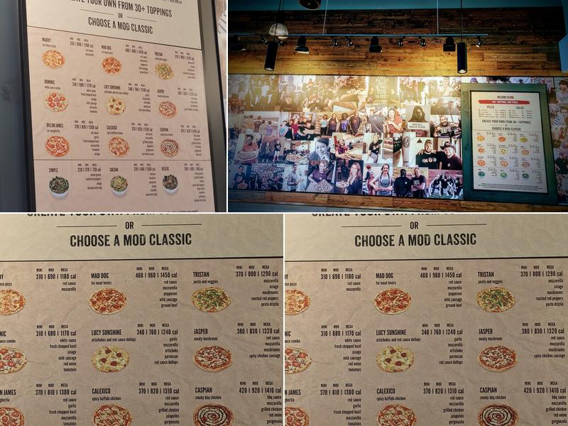 MOD Pizza Menu