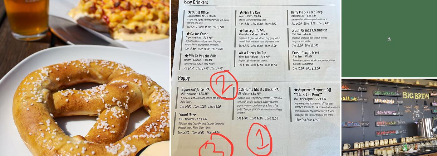 MobCraft Beer: Brewery, Taproom & Pizza Menu