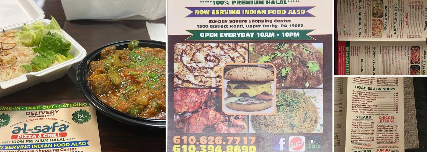 Al-Safa Pizza & Grill Menu