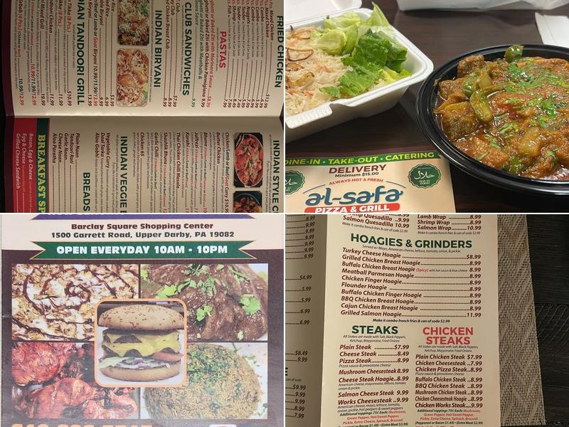 Al-Safa Pizza & Grill Menu