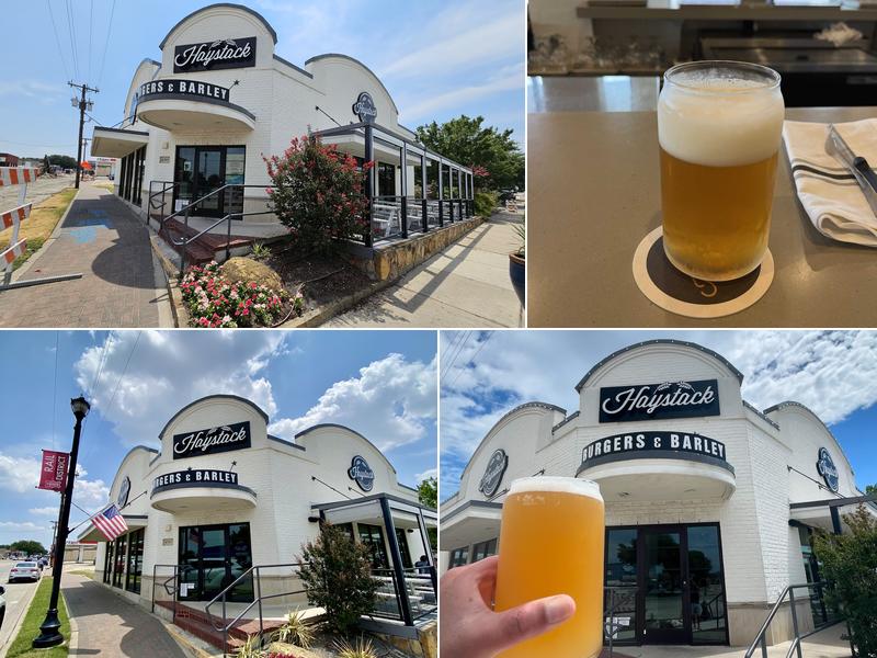 Haystack burgers and barley