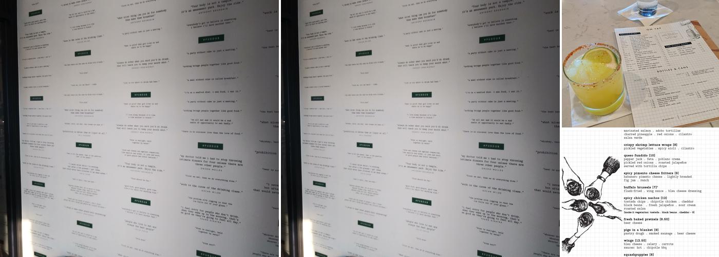 Pub W (Edmond) Menu