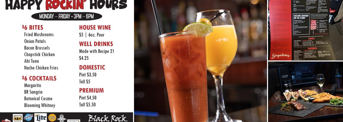 Black Rock Bar & Grill Menu