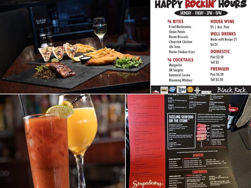 Black Rock Bar & Grill Menu