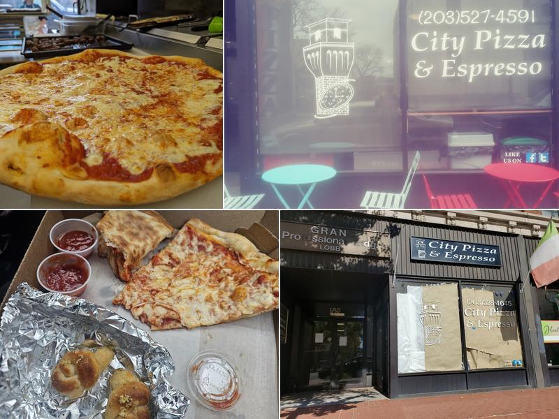City Pizza & Espresso 182 Grand St, Waterbury