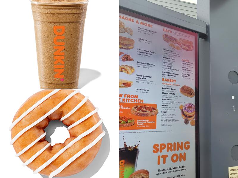 Dunkin' Menu