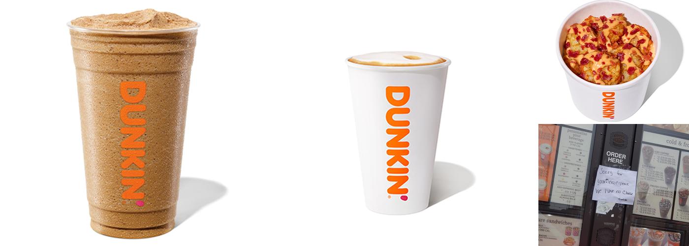Dunkin' Menu