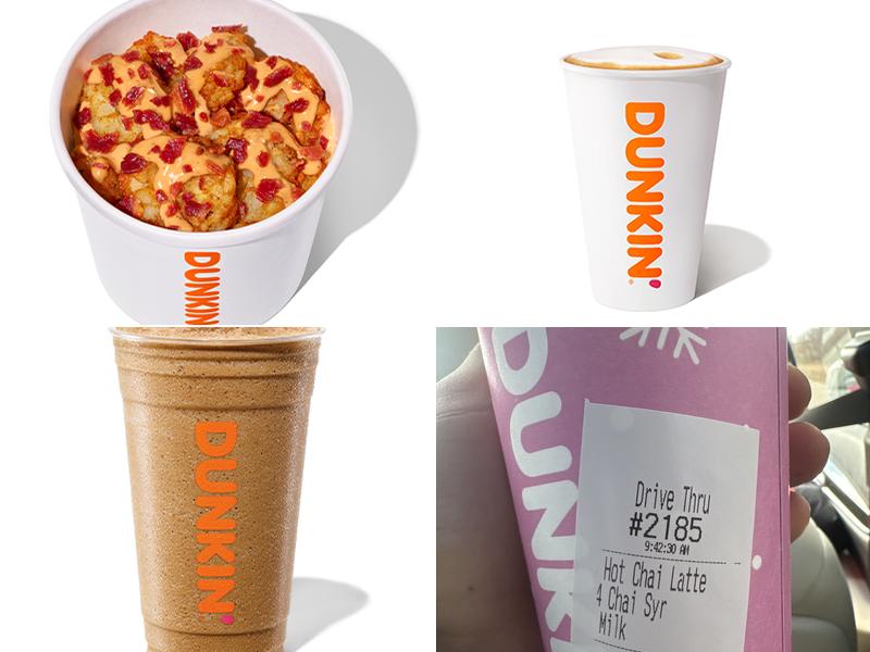 Dunkin' Menu