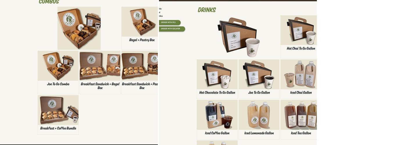 Port City Java Menu