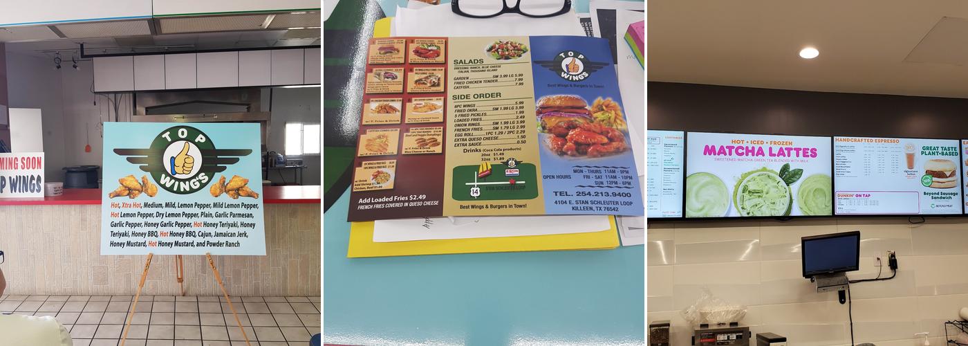 Dunkin' Menu