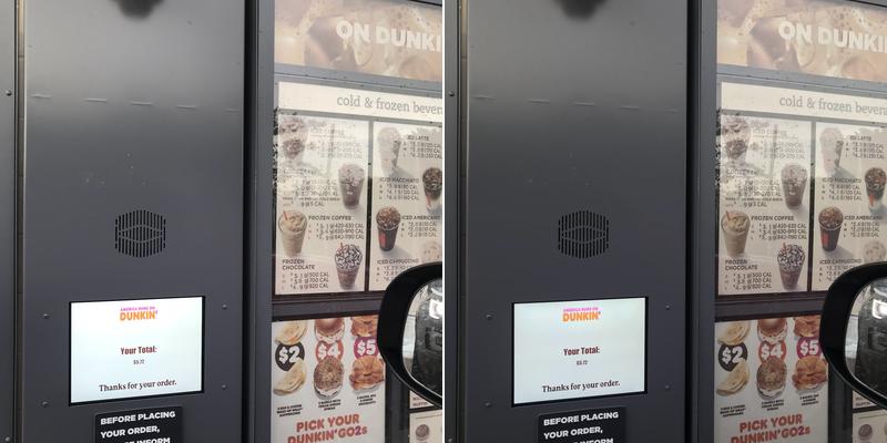 Dunkin' Menu