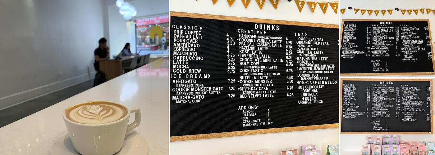 Home Coffee Roasters Menu