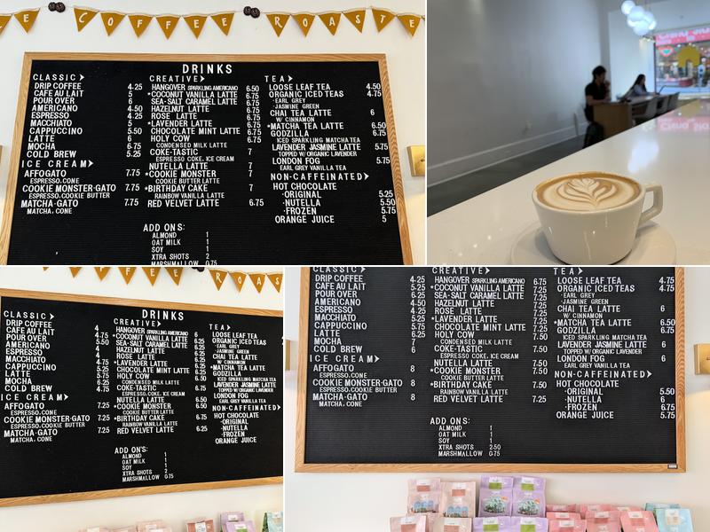 Home Coffee Roasters Menu
