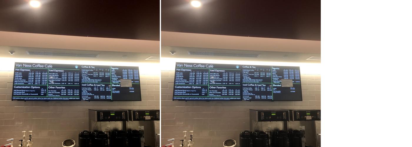 Van Ness Coffee Café Menu