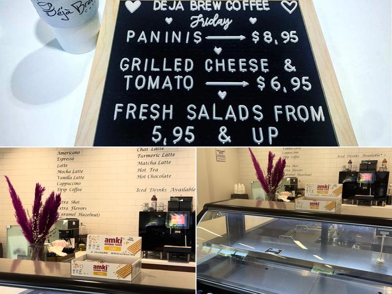 Deja Brew Menu