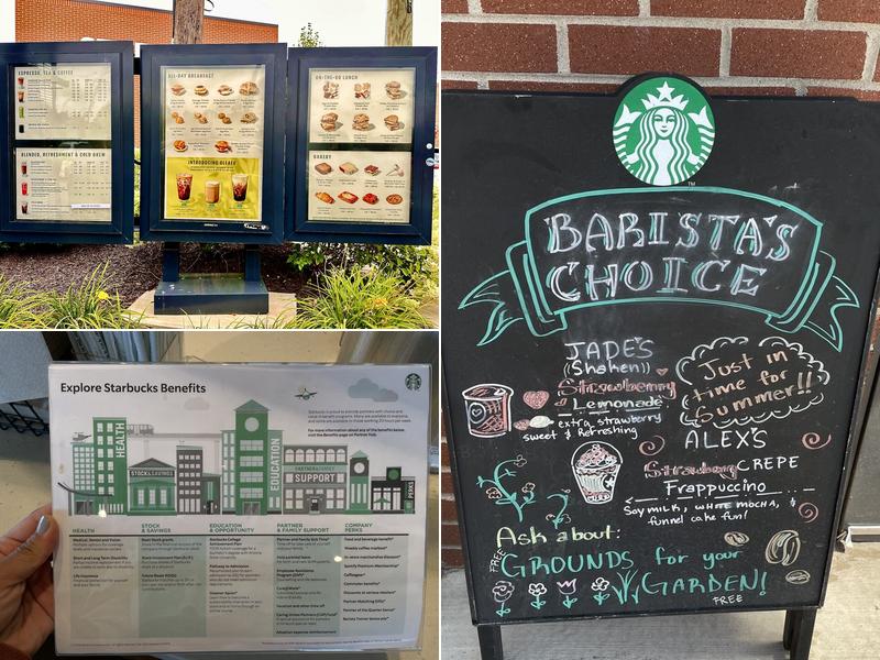 Starbucks Menu