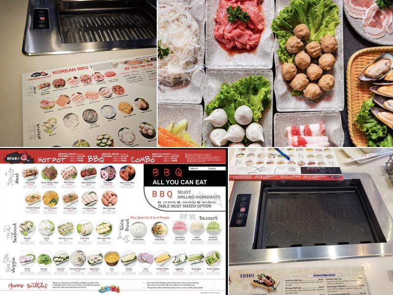 Wabi-Q BBQ & HOT POT Restaurant Menu