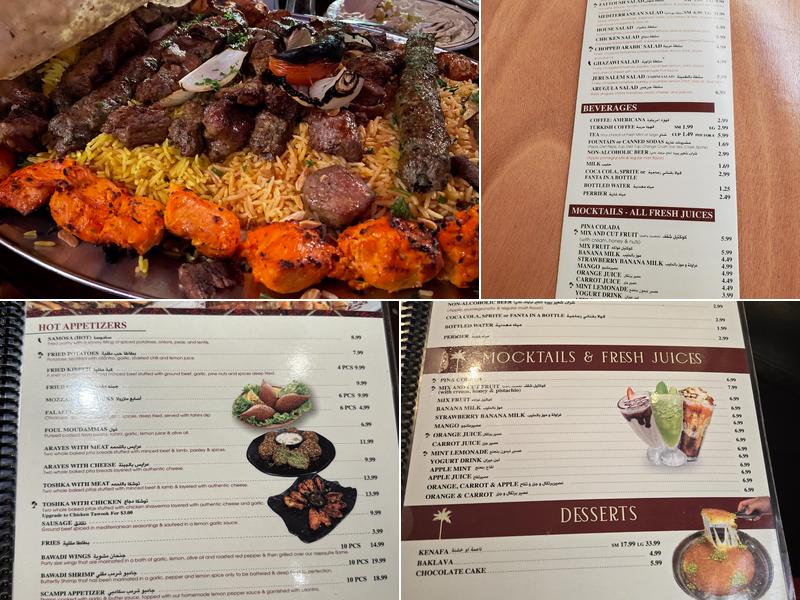 Al Bawadi Grill Menu
