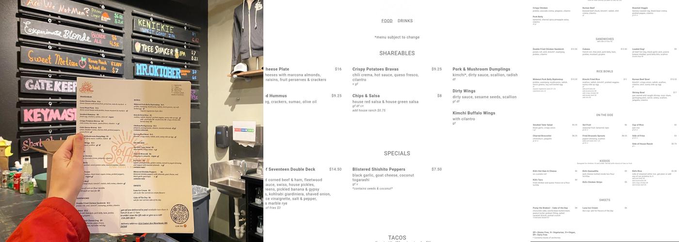 Sol Ave. Kitchen Menu