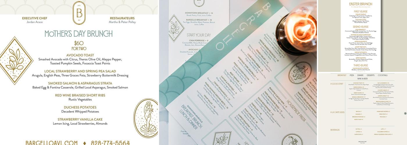 Bargello Menu