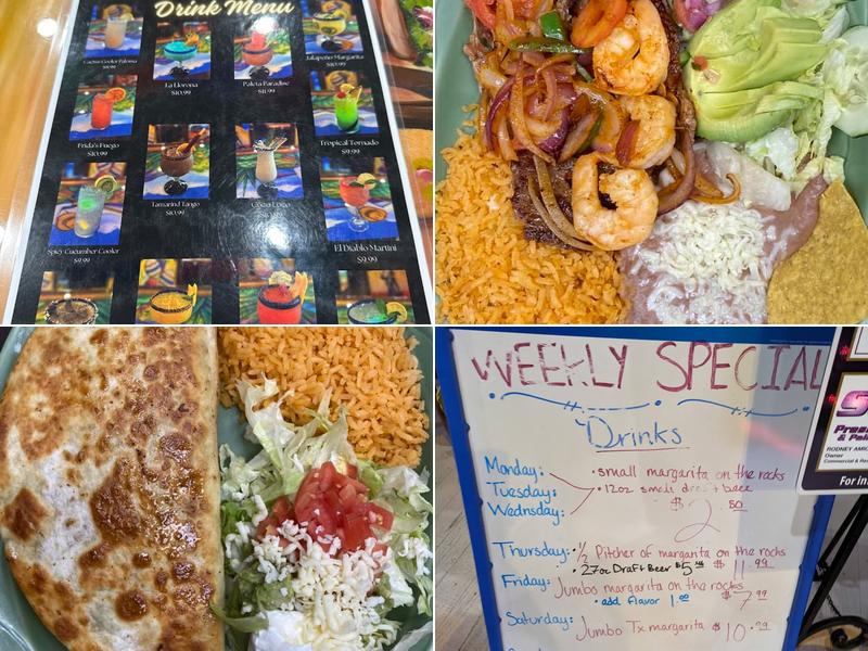 Crazy Mexico #4 Menu