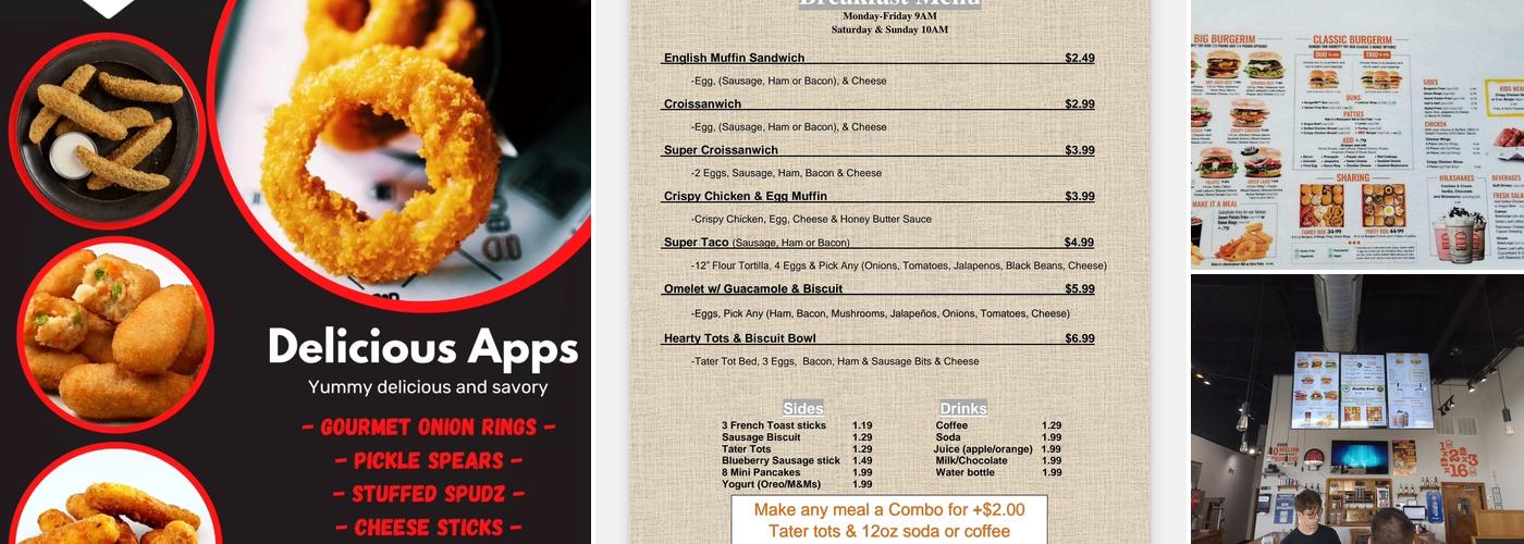 Burgerim Laredo Menu