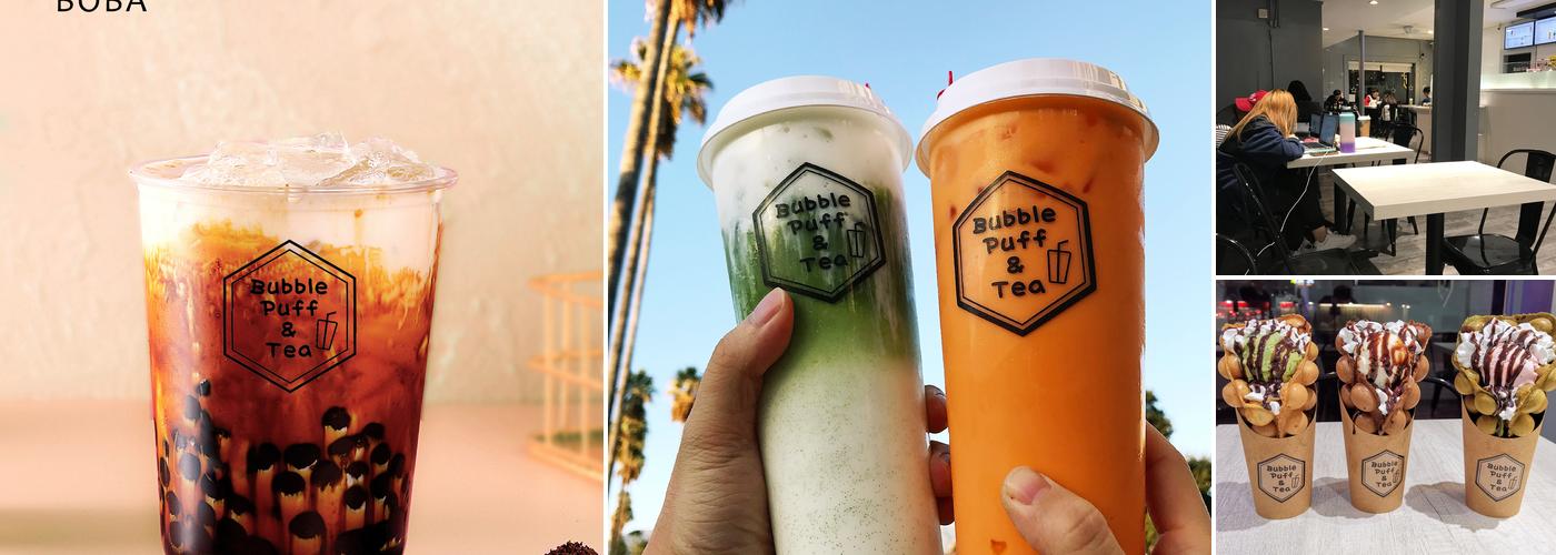 Bubble Puff & Tea Cafe Menu