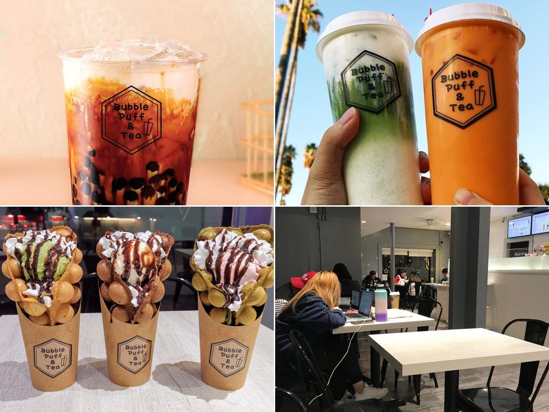 Bubble Puff & Tea Cafe Menu