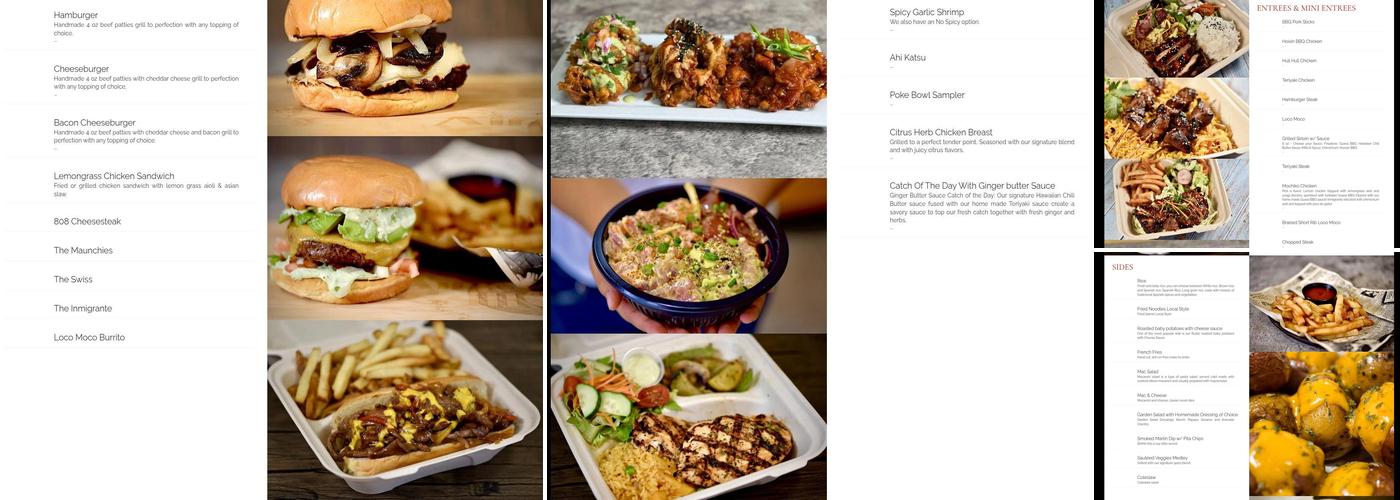 Aina Grill Menu