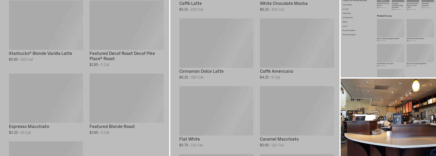 Starbucks Menu