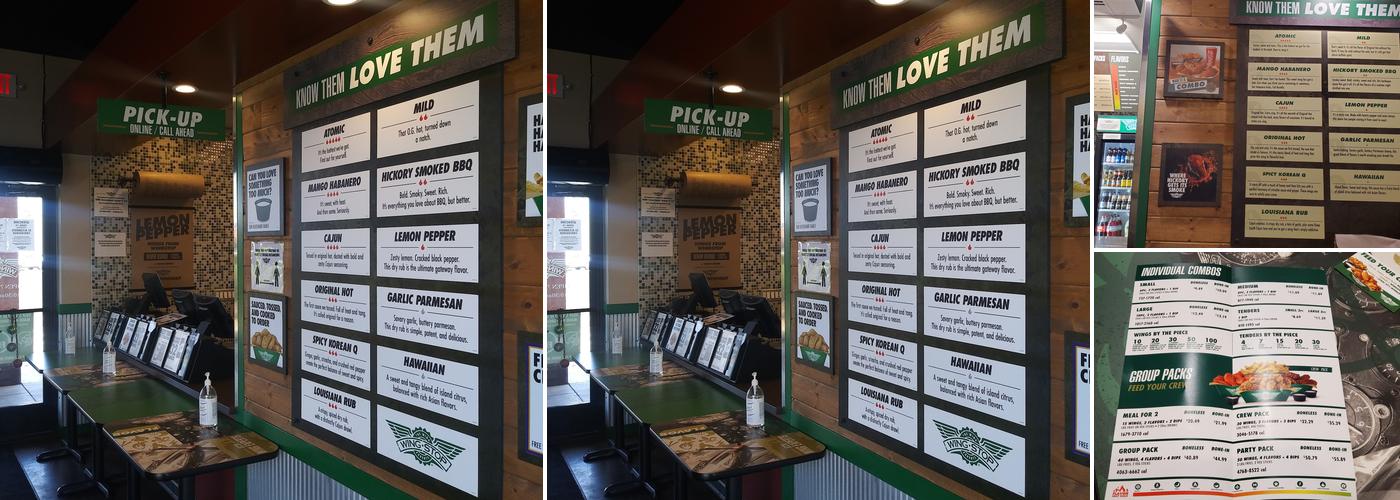 Wingstop Menu