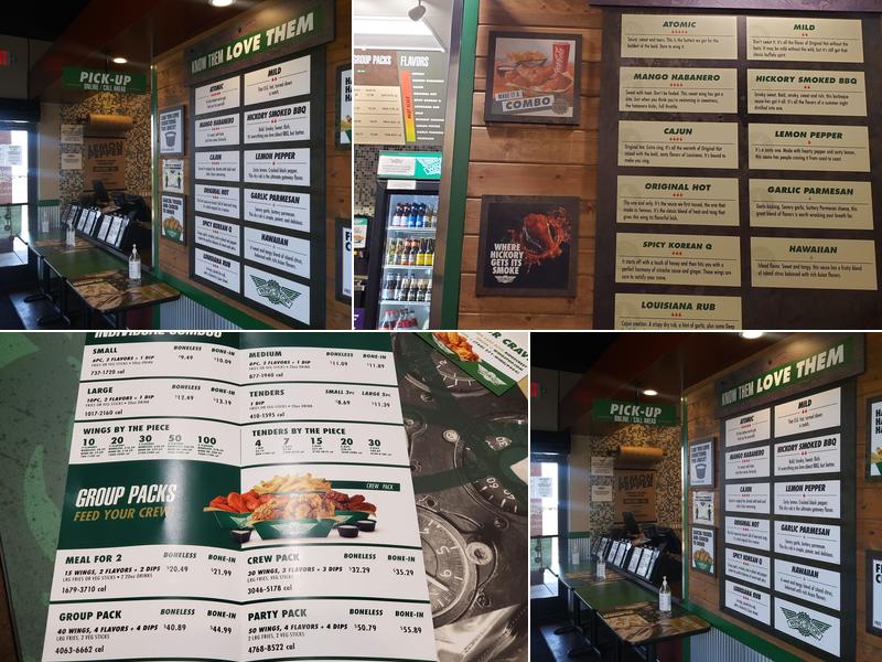 Wingstop Menu