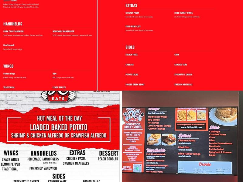 DC Eats Menu