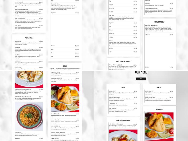 Chulo Restaurant & Bar Menu