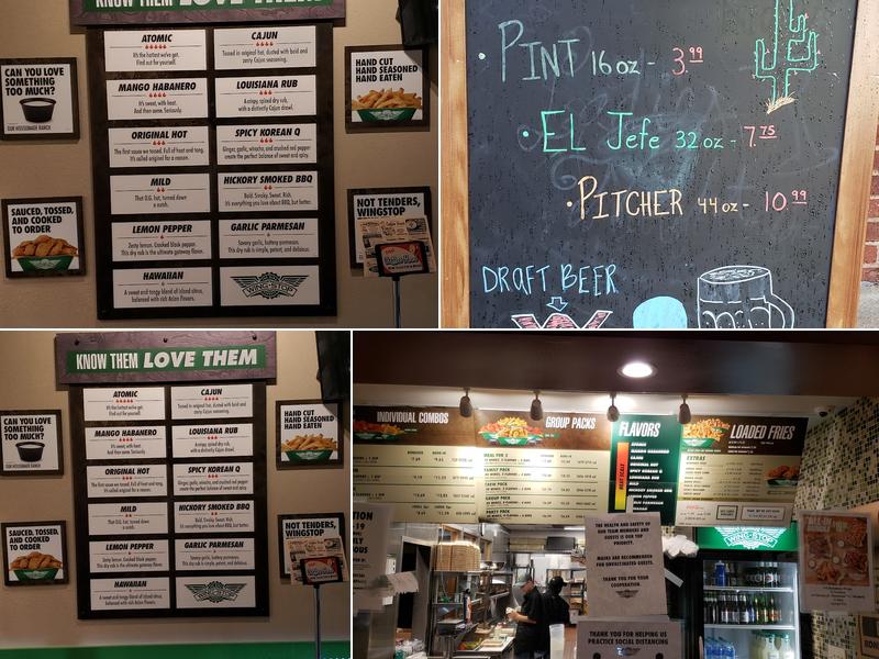 Wingstop Menu