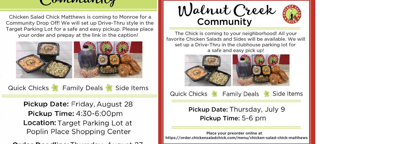 Chicken Salad Chick Menu