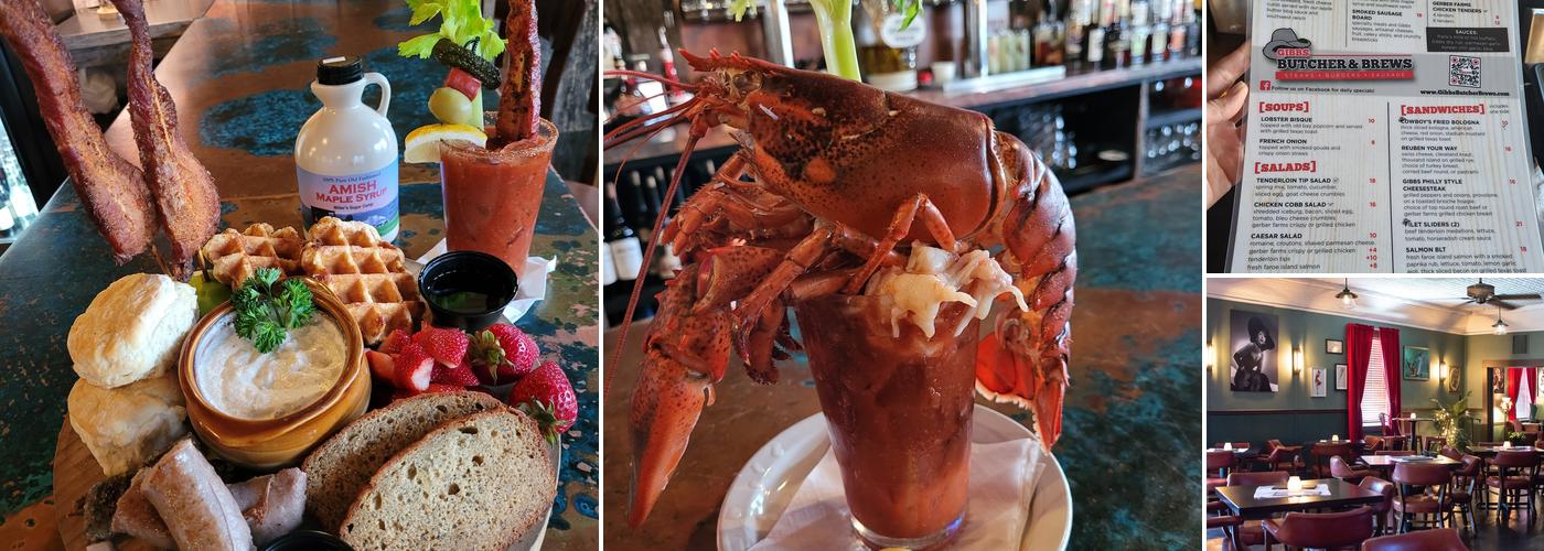 Gibbs Butcher and Brews Menu