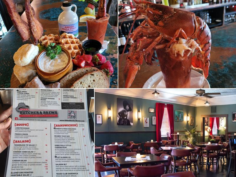 Gibbs Butcher and Brews Menu