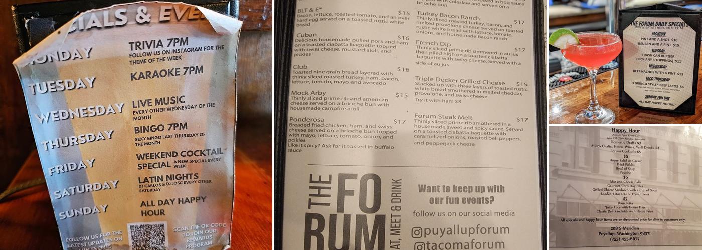 The Forum Menu